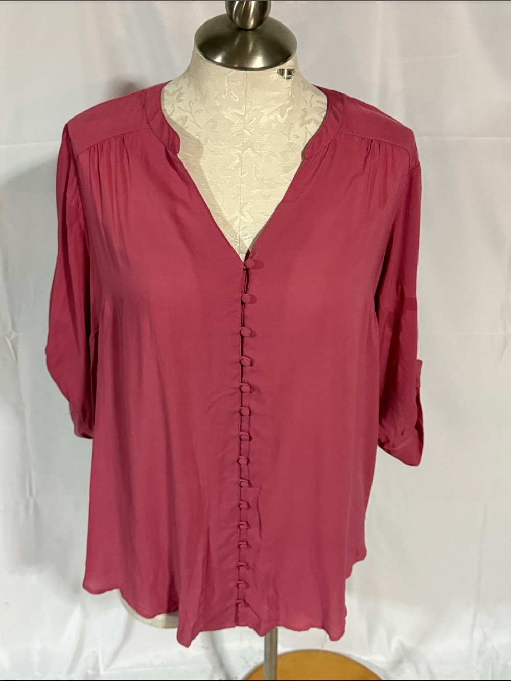 Nwt Torrid pink Harper button down size 2.(2X)